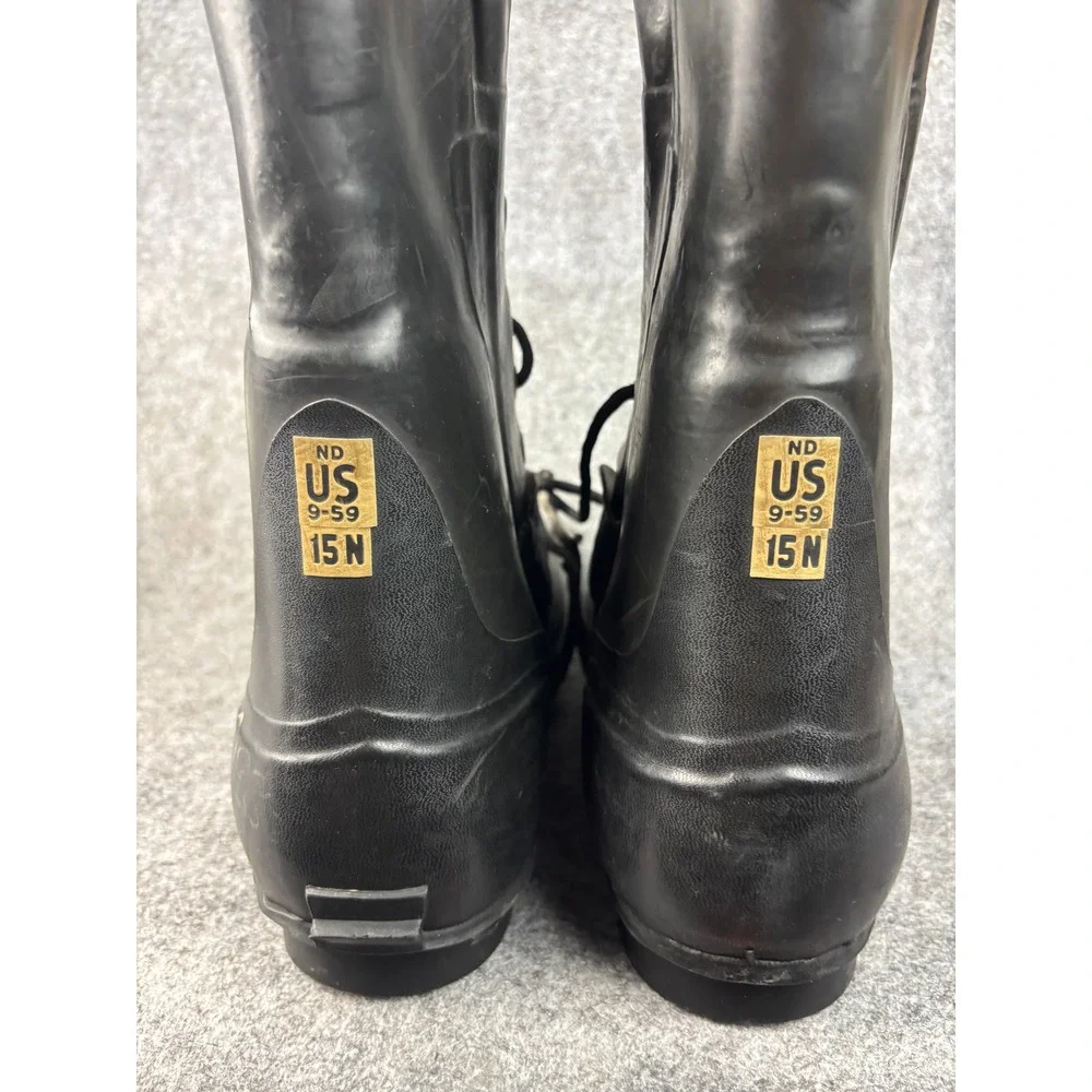 Bata Mickey Mouse Boots Mens 15N Cold Weather Military Rubber Vapor Barrier